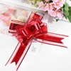 PAPU Pack of 12 Gift Bow with Gift Ribbon, Shiny,