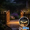 Peasur 4x4 Solar Post Cap Light 10 Pack, 2 Modes