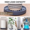 Dcpes 12Inch Plant Caddy with Hidden Wheels, Rolling Plants Stand