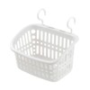 EINEY Basket with Hooks, Hanging Basket, Plastic Hanging Storage, Space