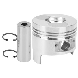 Motor Diésel 186FA Motor de Pistón Kit de Pistón Pin de Montaje Piezas del Motor Diésel Refrigerado por Aire con Anillo de Seguridad para Motor Refrigerado por Aire