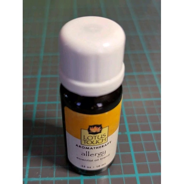 Lotus Touch Aromatherapy Allergy Essential Oil Blend .33 Oz/10 ml