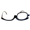 Makeup Glasses Magnifying Fold Flip Down Eye Makeup +1.5 +2.0