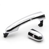 Set of 2 Rear Side Pair LH RH Chrome Door