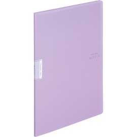 Kokuyo file clear. Book Motte A4 10 Sheets Pocket Purple Russet – lm10 V