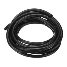 M METERXITY Petrol Fuel Line Hose, 3/16" x 5/16" 9.84 Feet Long PVC Flexible Small Engine Fuel Line Petrol Gas Pipe for String/Chainsaw/Trimmer/Blower/Lawn Mower Replacement Tubing [Black]