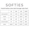 Softies Marshmallow Crew Neck Lounger with Pockets, Heather Stone, XS