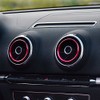 WOQUi Aluminium Alloy Instrument Panel Air Outlet Decoration Ring Cover