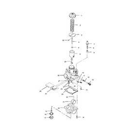 Polaris ATV Needle Valve, Genuine OEM Part 3130360, Qty 1