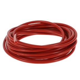 HOPESPANNER 20Ft 1/16" 2mm ID 2mm Thickness Silicone Vacuum Tubing Hose High Temperature Automotive Vacuum Line 1 Pcs