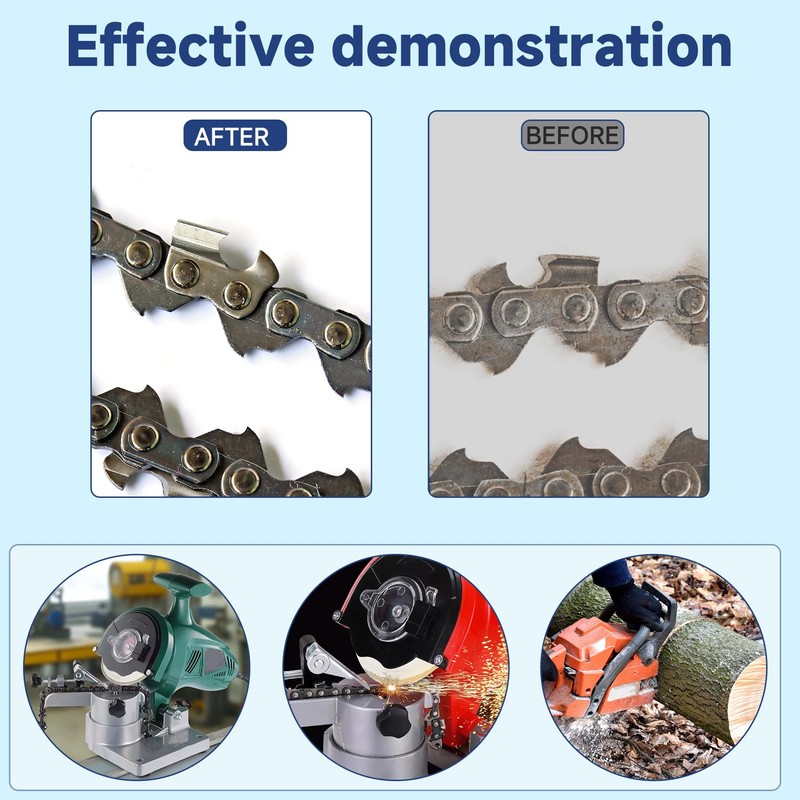CBN Chainsaw Sharpening Wheel, 5-3/4” Dia, 7/8” Arbor, 3/16” Thick
