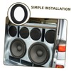 Mobestech 2pairs Car Speaker Mounting Spacer Adapter Stereo Speaker Spacer