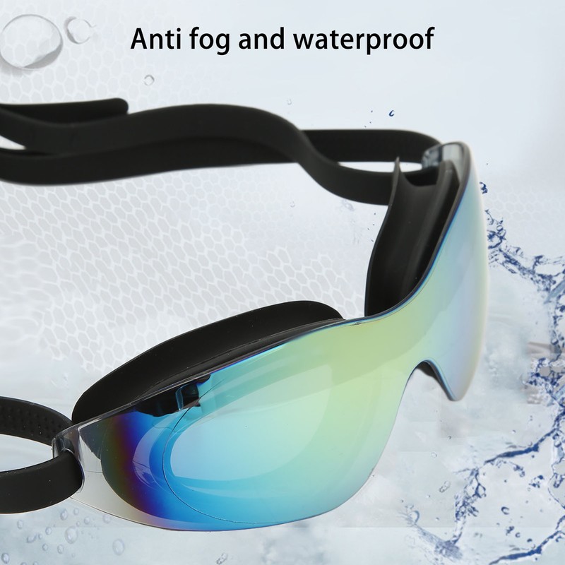 Swimming Goggles Anti Fog No Leaking Silica Gel Swim Glasses