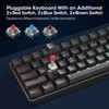 KOORUI 60% Gaming Keyboards, 61 Keys Wired Ultra-Compact Mechanical Keyboard