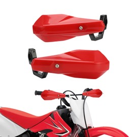 USTPO Motorcycle Handguards 7/8" and 1 1/8" Hand Guard Protection Universal for CRF 110 CRF50 CRF125 CRF 70 CRF80 CR 85 XR100 XR80 XR70 SSR110 Dirt Pit Bike ATV Red