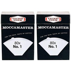 Technivorm Moccamaster Cup-One | Pack of 160 Paper Filters, Size White