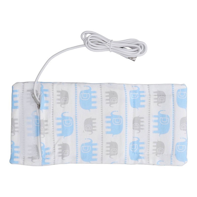 Travel Milk Heat Bag USB Portable Compact Zip Closure Thermostat