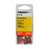 Bussmann (VP/ATC-10-RP) Red 10 Amp 32V Fast Acting ATC Blade