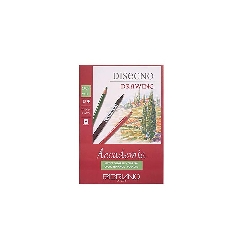 FABRIANO Accademia AC05 Drawing 200g 30sheets for Oil Pastel (A4)