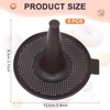 CJQINGRUN 6-Piece Silicone Donut Pan & Bagel Mold Set for