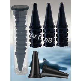 Mini Otoscope Replacement Specula Tips Disposable 5 Tubes (50 Piece) ENT Pocket Otoscope