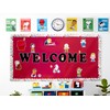 Eureka Peanuts Mini Birthday Bulletin Board Set and Classroom Decorations
