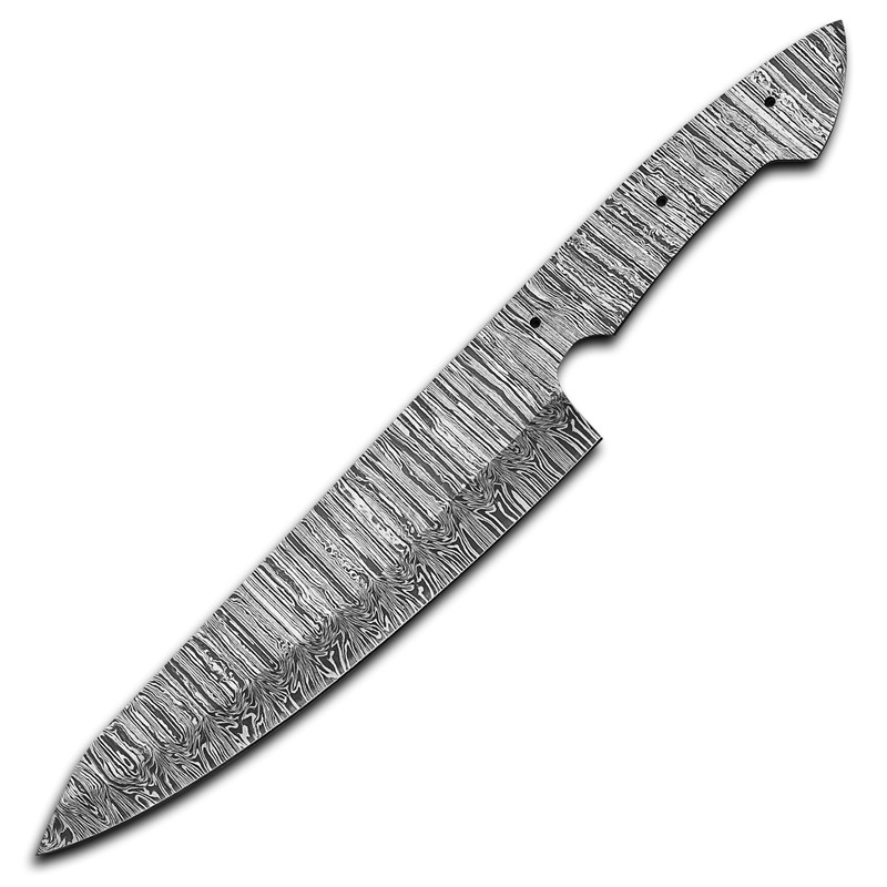 AMJ Crafts AMJ Damascus Steel Chef Blade, Premium Sharp Kitchen