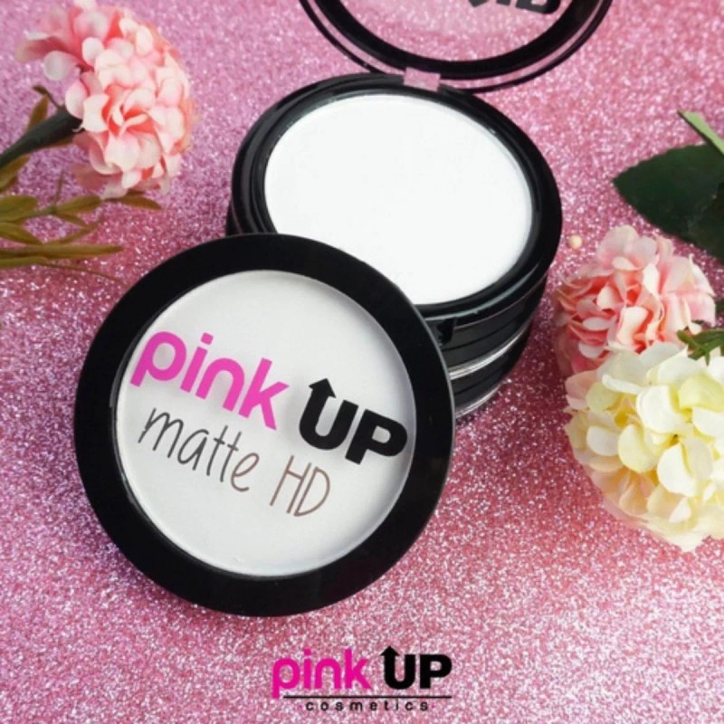 Pink Up Polvo Mate Hd + Maquillaje Líquido Easy Cover