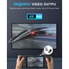 MoKo 180 Degree USB C Adapter 2 Pack, 180° U