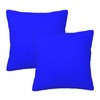 FHJLOVENEEDS Set of 2 Royal Blue Throw Decorative Couch Pillow