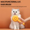 Cat Brush，cat Brushes for Long or Short Haired Cats，self-Cleaning Massage