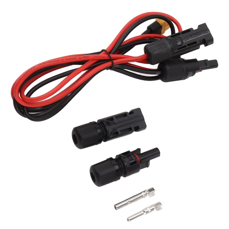 XT60 Solar Panel Charging Cable Photovoltaic Cable Charging Energy Storage