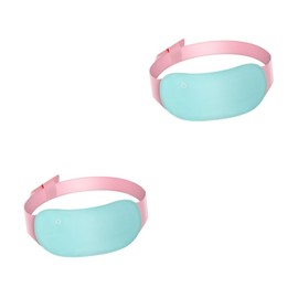 Baluue 2pcs Waist Support Belt Heating Pad for Cramps Back Warmer Period Device