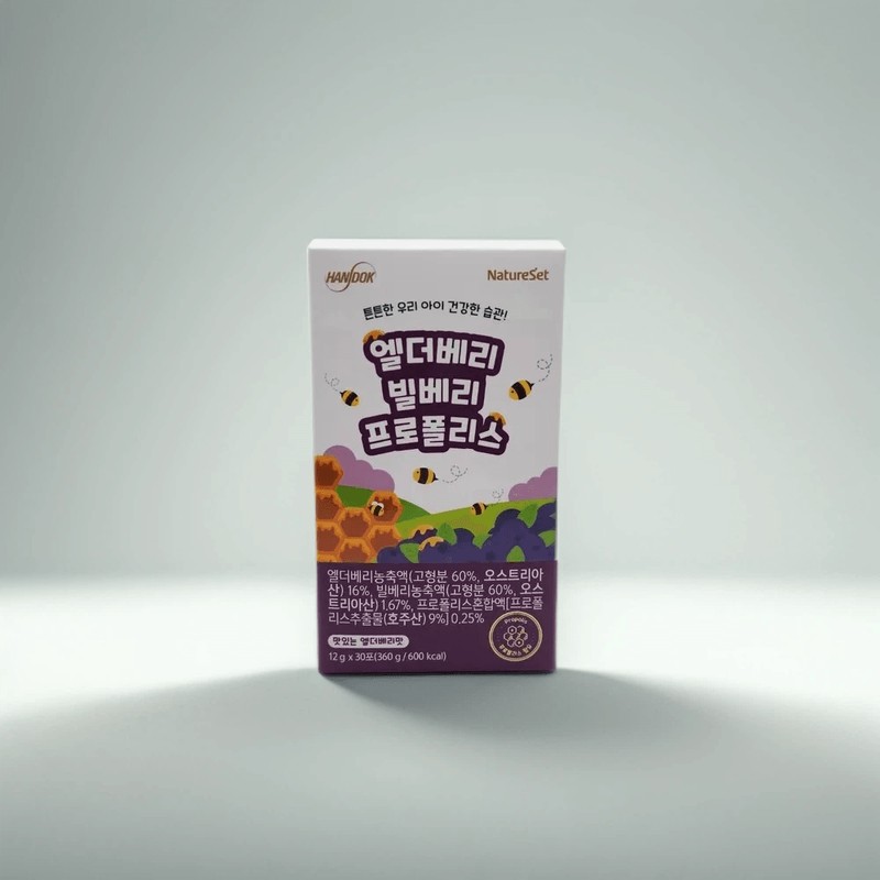 Myny Elderberry Bilberry Propolis 12g x 30 packets / 엘더베리