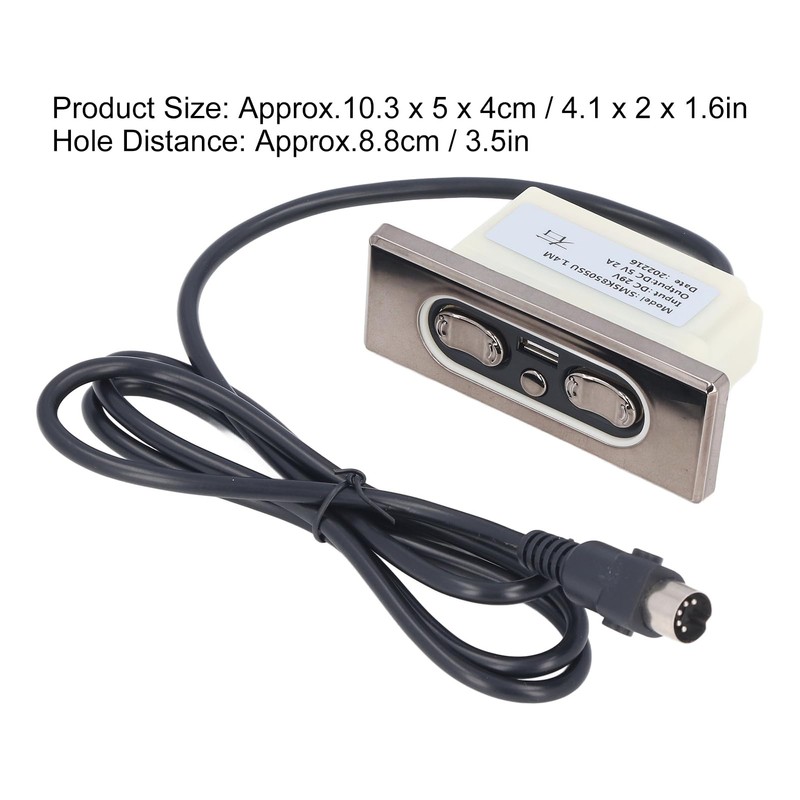 flexman 29V Power Recliner Switch, 5 Buttons, Waterproof Handheld Regulator