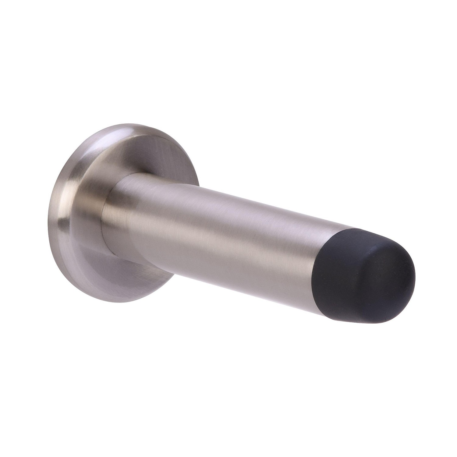 DIRECT DOOR HANDLES® 75mm Projection Skirting or Wall Mounted Door Stop ...