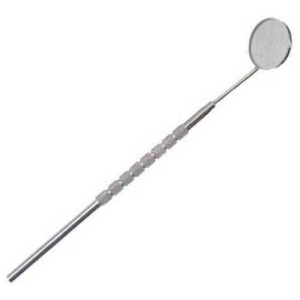 TM STAINLESS STEEL DENTAL PICK INSPECTION MIRROR 7"