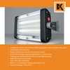 Solar Flood Lights -Waterproof IP65 Indoor/Outdoors Security Flood Light -
