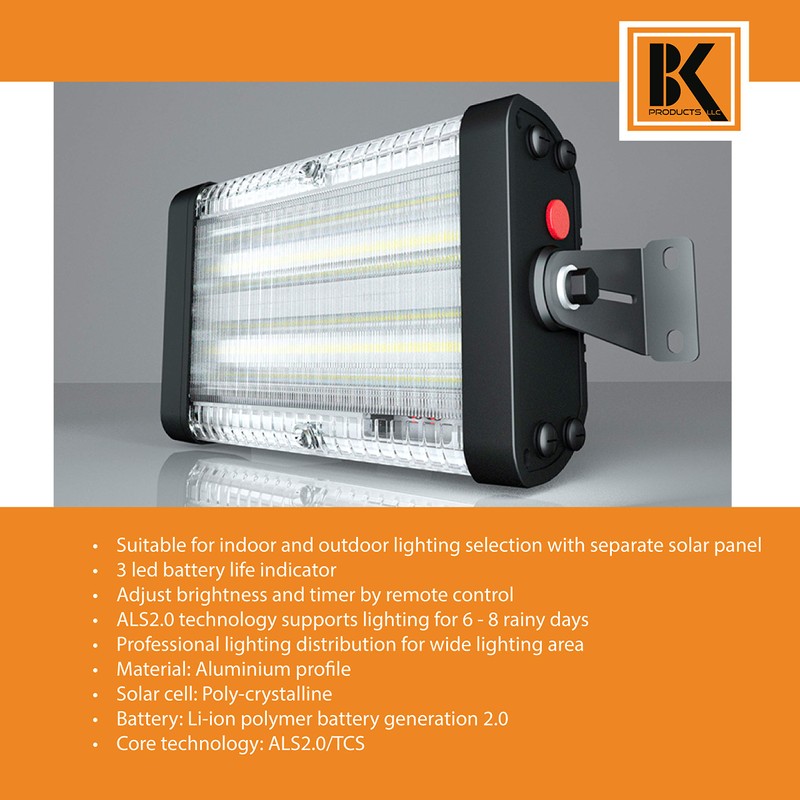 Solar Flood Lights -Waterproof IP65 Indoor/Outdoors Security Flood Light -