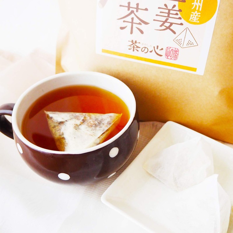 Tea no Heart Kyushu Golden Ginger Burdock Tea, 0.1 oz