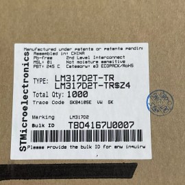 STMicroelectronics 1000 NEW LM317D2T  LM317D2 LM317D2T-TR  LM317  3-Terminal Adjustable Regulator