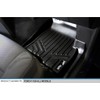 SMARTLINER Custom Fit Floor Mats 2 Row Liner Set Black