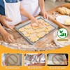 Toaster Oven Baking Sheet Set, E-far 10.5”x8.3” Small Stainless Steel