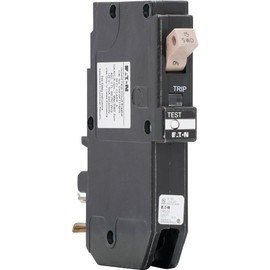 Eaton 15 amps Ground Fault Single Pole Circuit Breaker
