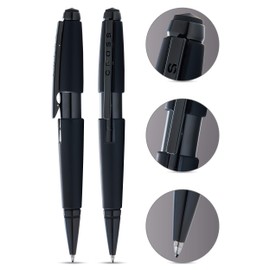 Cross Edge Matte Black Lacquer Gel Rollerball Pen