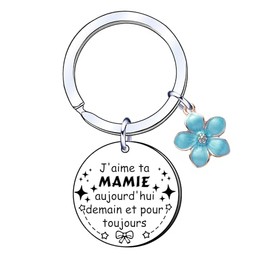 YUANSI Oma Geschenk Oma Schlüsselanhänger Geschenk Oma Geburtstag Geschenk Oma Weihnachten Geschenk Oma Originelles Geschenk Oma personalisierte Geschenke Oma Taufe Geschenk Schlüsselanhänger