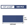 Self-Adhesive Napkin Bands, Pack of 500, Navy Blue