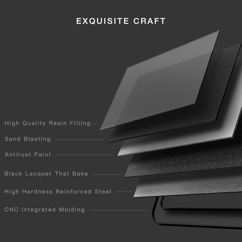 Black License Plate Frame