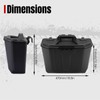 A & UTV PRO Under Seat Storage Bin for Can