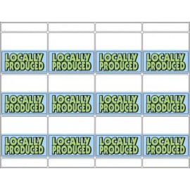 Unbranded Locally Produced Labels for Retail-Grocery
